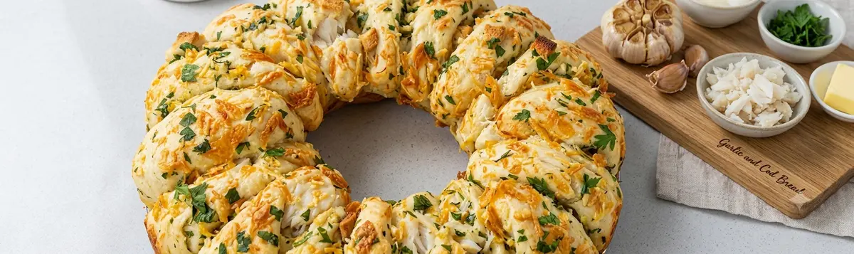 Garlic and Cod Bread